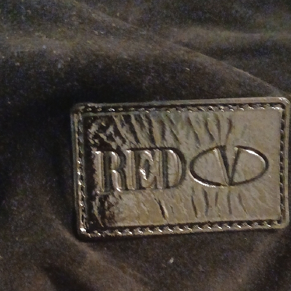 RED Valentino Garavani Suede & Leather Shoulder Bag w/ Bow Accent – Excellent - Picture 3 of 7